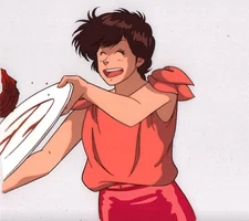 Original City Hunter: Bay City Wars Production Cel Kaori Makimura (1990) Sunrise