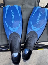 FINS SCUBA-SNORKELING CRESSI BLUE PLUMA US Man 10/11