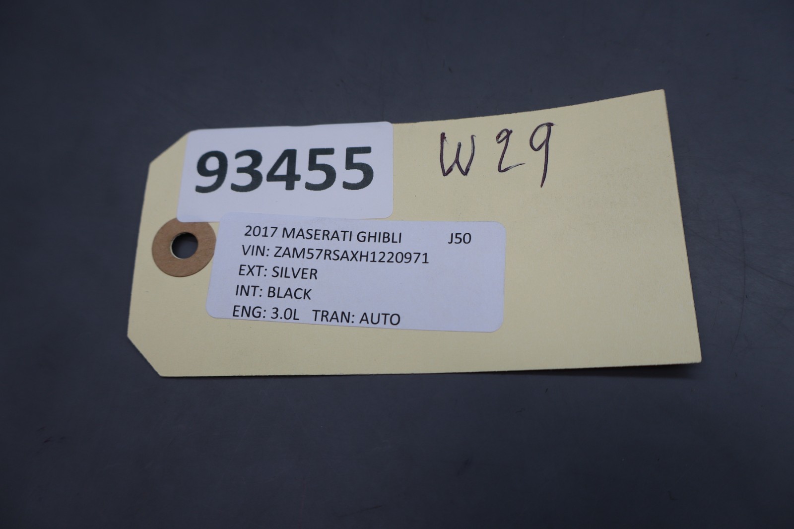 14-22 Maserati Ghibli Rear Right Side Door Window Regulator Motor Oem