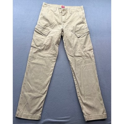 Levi's XX Cargo Taper Pants Mens Size 34x30 Khaki Tan Cargo Pockets