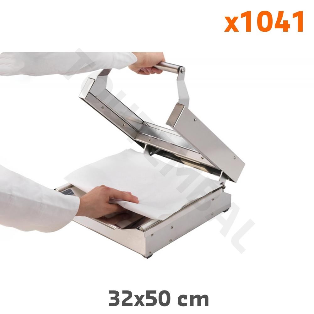 Papier thermoscellable alimentaire 32x50 cm hermétique anti-humidité en carton