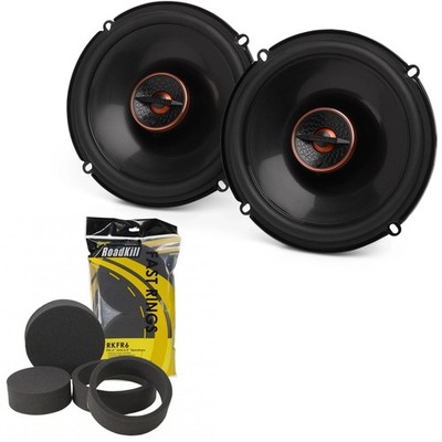Infinity Reference Series 1 Pair REF607F 6.5'' 2-Way Coax Set with RKFR6 Roadk...