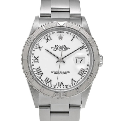Rolex Datejust Thunderbird 2004 16264 Automatic 36mm White Dia...