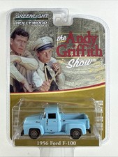 The Andy Griffith Show Diecast 1956 Ford F-100 Aqua Blue Truck Greenlight L3