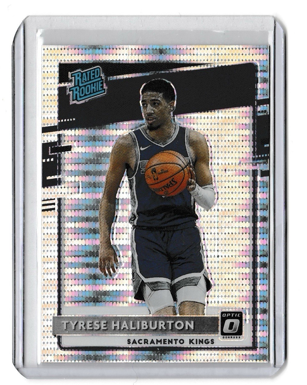 2020-21 Panini Donruss Optic - Rated Rookie Tyrese Haliburton #162 Pulsar Prizm