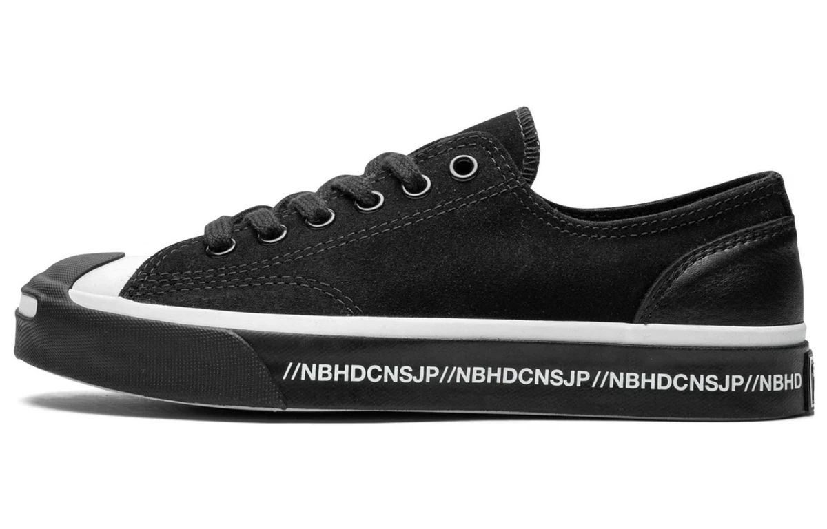 新品 NEIGHBORHOOD × CONVERSE ジャックパーセル NEIGHBORHOOD x Converse Jack Purcell Low Black for Sale