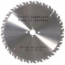 Lame De Scie Circulaire HM 315 X 30 Mm 28 X LWZ Widea Pour Atika Mafell Metabo