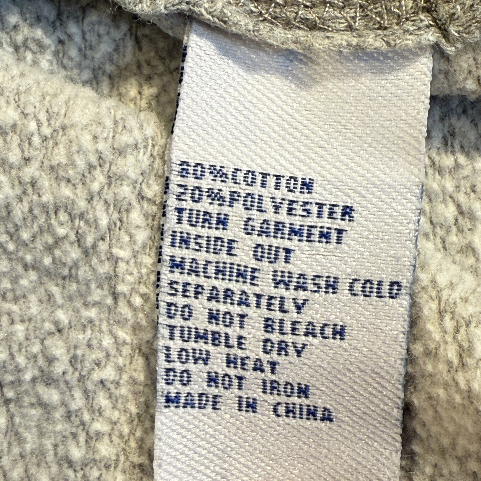 VTG Original Six Old Time Hockey Gray Crewneck Pullover Sweatshirt  - Size M 