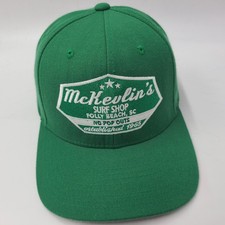 Vintage McKevlins Surf Shop Hat Snapback Gree...