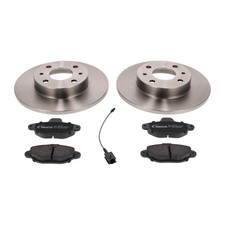 BREMSSCHEIBEN BELÄGE VORDERACHSE SATZ FÜR FIAT 500 312 500C FORD KA RU8 VAICO