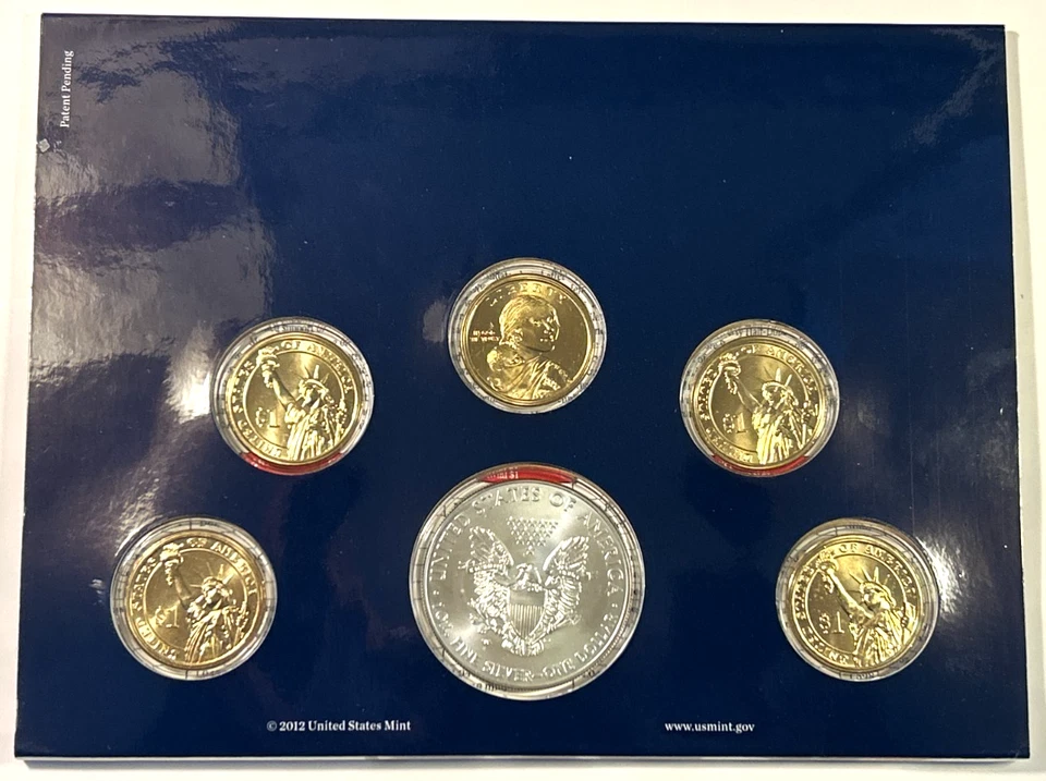 2012 US Mint Annual Uncirculated Dollar Coin Set, OGP w/COA Excellent Condition! - Image 3 of 4