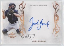 2018 Leaf Trinity Signatures Josh Breaux #A-JB2 Auto 0a17