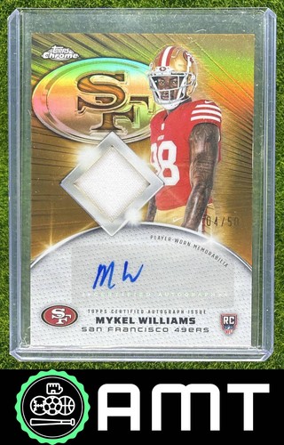 2025 Topps Chrome Mykel Williams Gold Refractor (RAW)