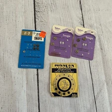 Vintage sew on snap fasteners new woolco talon e-z brands