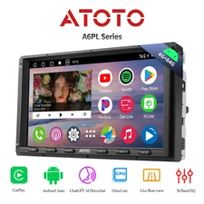 ATOTO A6 7" 2DIN ChatGPT Car Stereo Radio CarPlay Android Head Unit for Cadillac