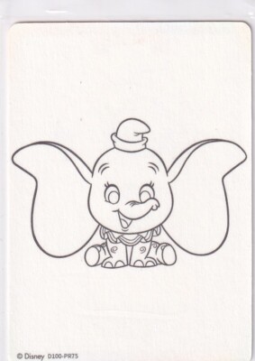 Card Fun Joyful Disney 100 Carnival D100-PR75 Dumbo One of one 1/1