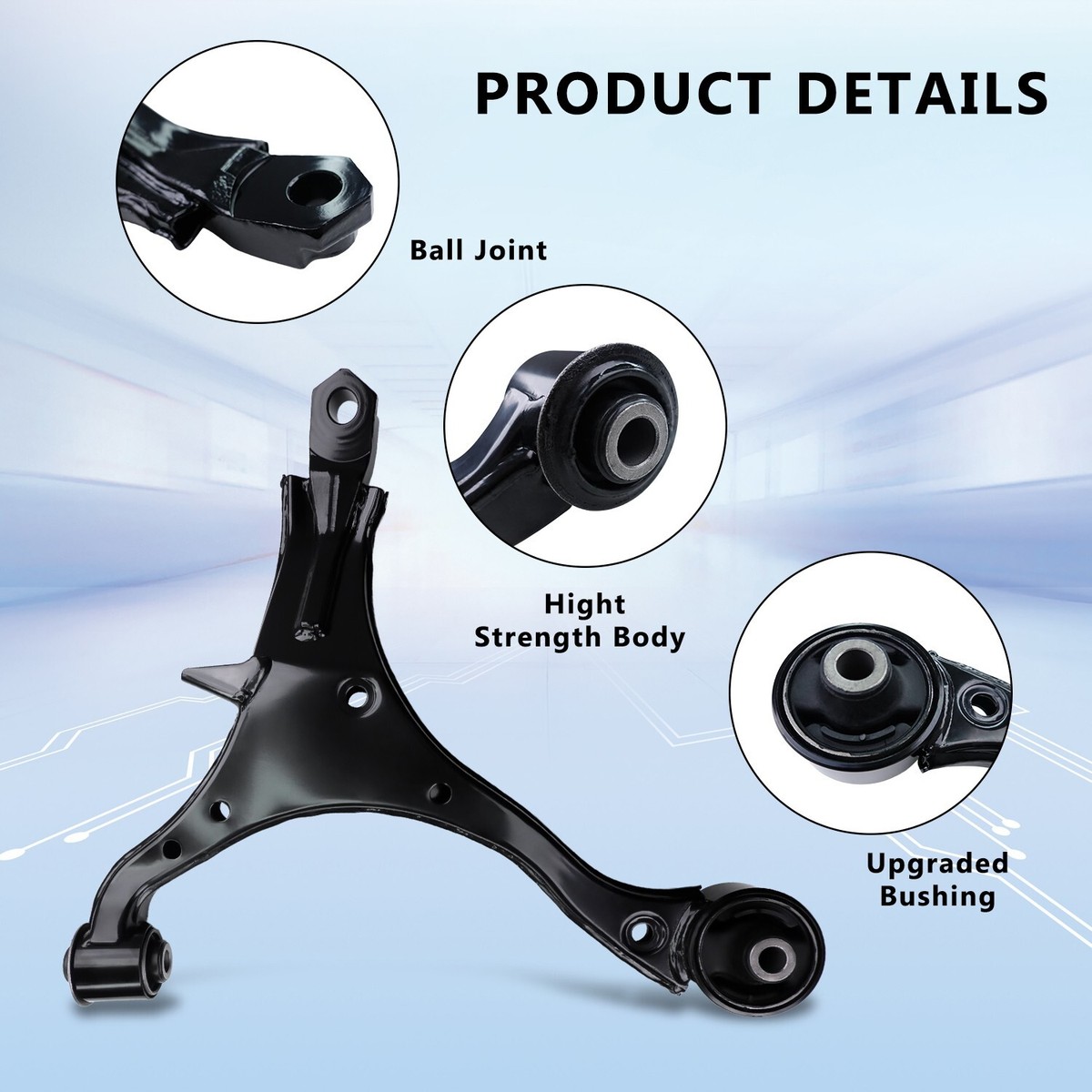 SVENSTAG Front Control Arm Kit For 2012-2014 Honda CR-V – 10Pcs With Sway Bar Links, 10-Year Warranty - View #2