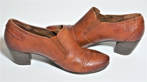 leather bootie tamaris