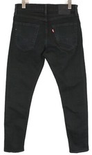 LEVI'S 512 Premium Big E Jeans Herren W31/L32 Zip Fly Slim Tapered Fit Black