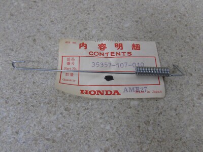 NOS HONDA CB100 CB125S CL100 SL100 SL125 CM185T XL100 XL125 STOP SWITCH SPRING
