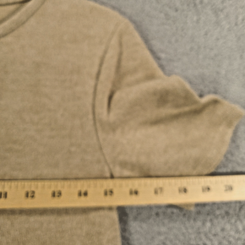 New Zara Dress Womens Small Tan Mini Shift Tunic Knit Short NWT Pullover Stretch - Picture 6 of 13