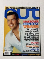Out Magazine May 2003 - Billy Bean, Anndee Hochman, Steve Braun