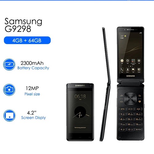 Original Samsung Leader 8 G9298 64GB+4GB Dual SIM 4.2" 12MP Unlocked SmartPhone - Afbeelding 1 van 11