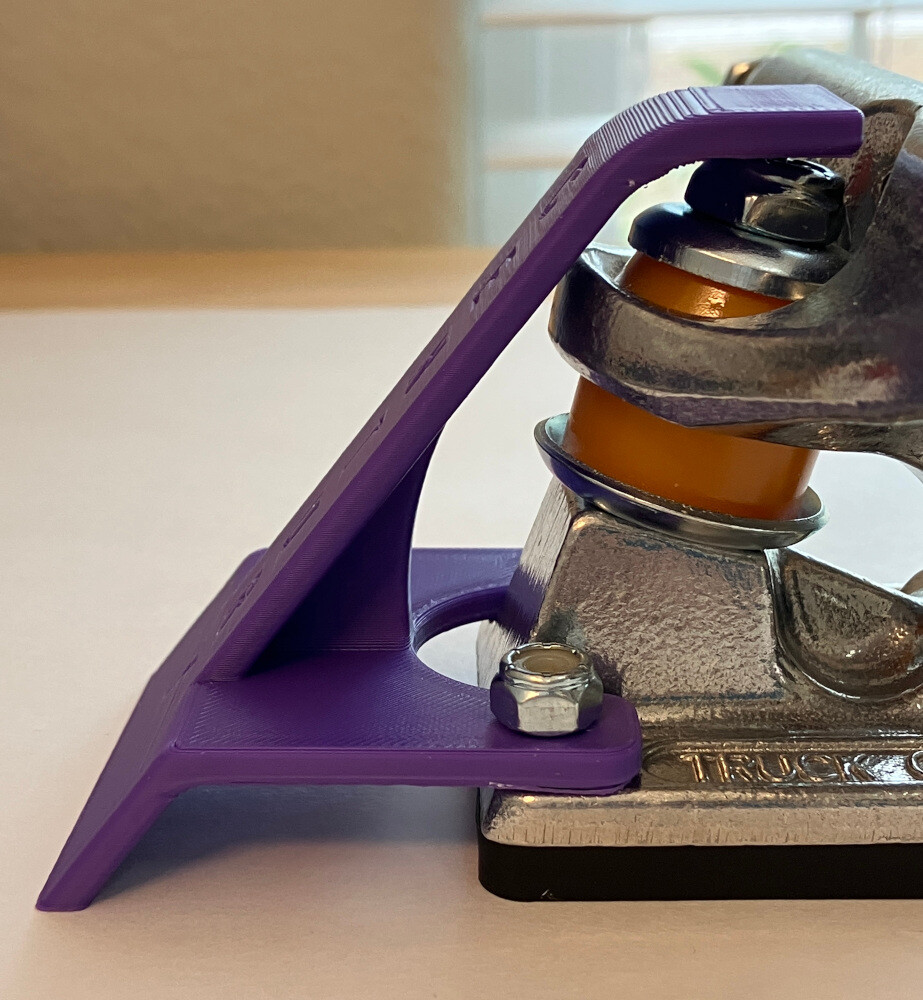 Century Skateboard Truck Lappers, unique vintage style, PURPLE