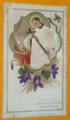 IMAGE PIEUSE CHOCOLAT DU PRIEURE SAINT ANTOINE PADOUE JESUS FOI CHRIST SEIGNEUR - Afbeelding 1 van 2