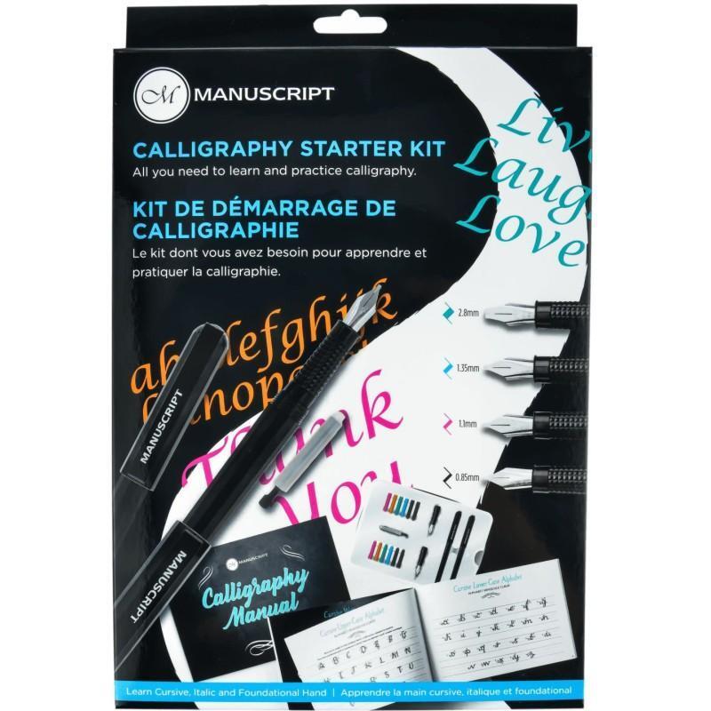 Manuscript Calligraphy Starter Kit (17pc)