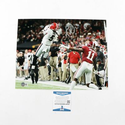 Kelee Ringo Signed Photo 11x14 (INT) Georgia Bulldogs | eBay