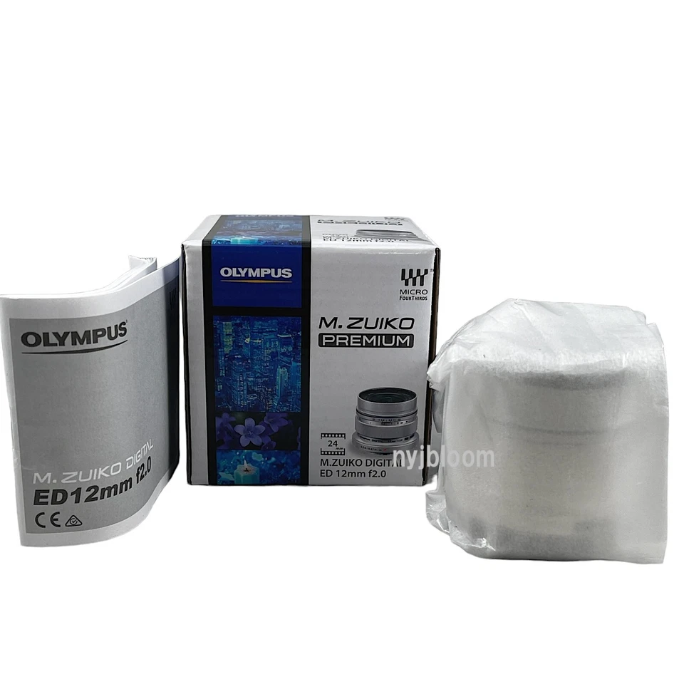 New OLYMPUS M.Zuiko Digital ED 12mm f/2.0 Lens - SILVER - Micro Four Thirds Moun - Image 2 of 4