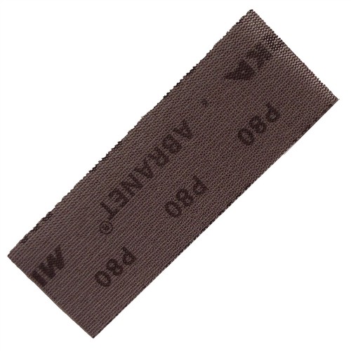 50 x Mirka Abranet gemischte Körnung 70x198 mm Streifen Hook-It Schleifblätter 80 120 180 - Bild 2 von 6