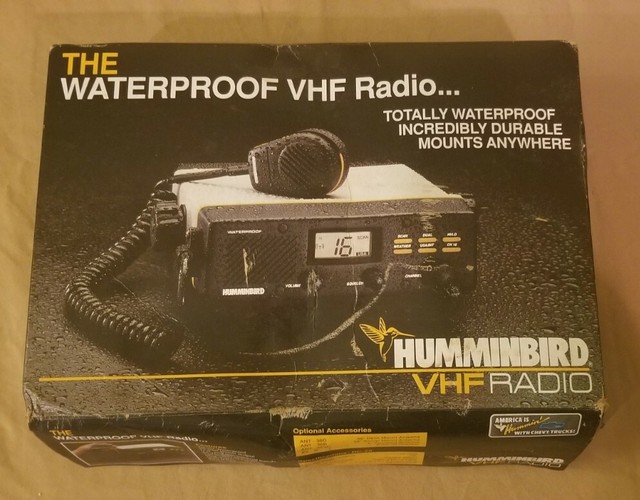 Humminbird VHF Waterproof Marine Radio Dc25 for sale online eBay