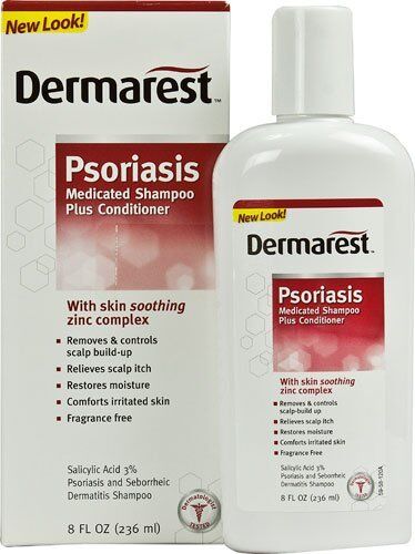 Dermarest Psoriasis Shampoo Plus Conditioner With Skin Smoothing 8 FL - Picture 5 of 7