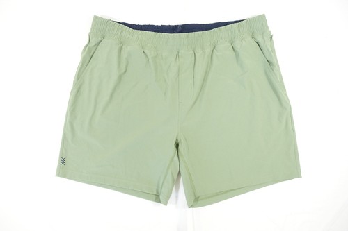 Short BIRDDOGS homme taille grand gris cordon stretch doublé gym