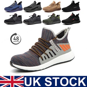 lightweight safety shoes men women work trainers steel toe caps sport sneakers
