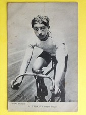cpa Cliché Meurisse Sport CYCLISME le STAYER BELGE Charles VERKEYN Vélo