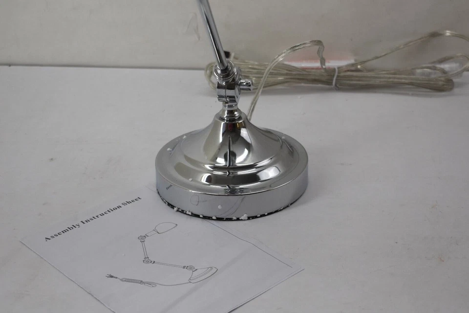 Almacén de Tiffany Pauh Cromo con 1 Bombilla y Lámpara de Mesa TM172/1 Foto 4 de 4