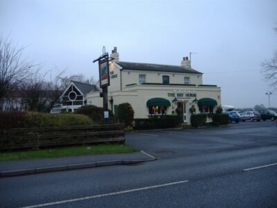 Foto 6x4 The Bay Horse King's Acre Wayside Gasthaus auf der Nordseite c2006