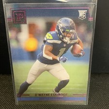 2021 Panini Chronicles Dwayne Eskridge Pink Rookie #PA-33 Seattle Seahawks
