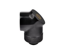 Thermaltake Pacific G 1/4 90 Degree Adapter Black 1 Count