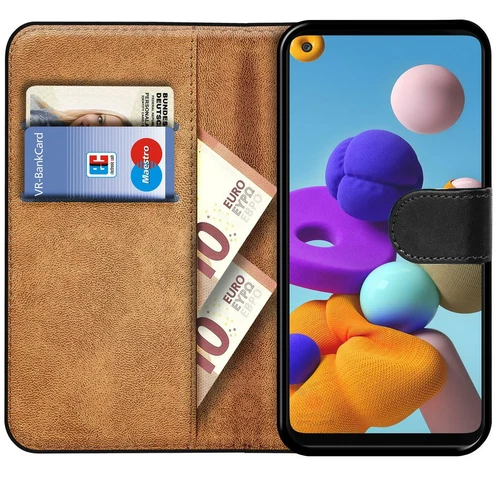 Schutz Hülle Für Samsung Galaxy A21s Handy Klapp Tasche Flip Case Schutzhülle - Bild 4 von 22
