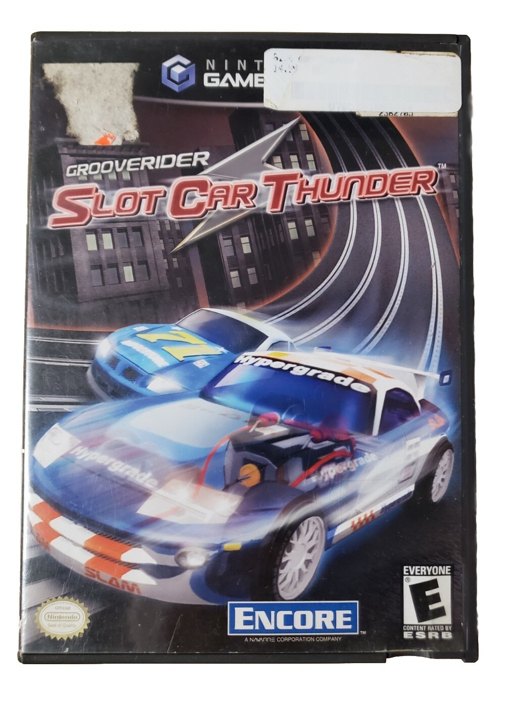 Grooverider Slot Car Thunder (Nintendo GameCube, 2003) CIB Read Not