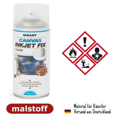 Ghiant Canvas Inkjet Fixativ Glanz 400ml bei Malstoff