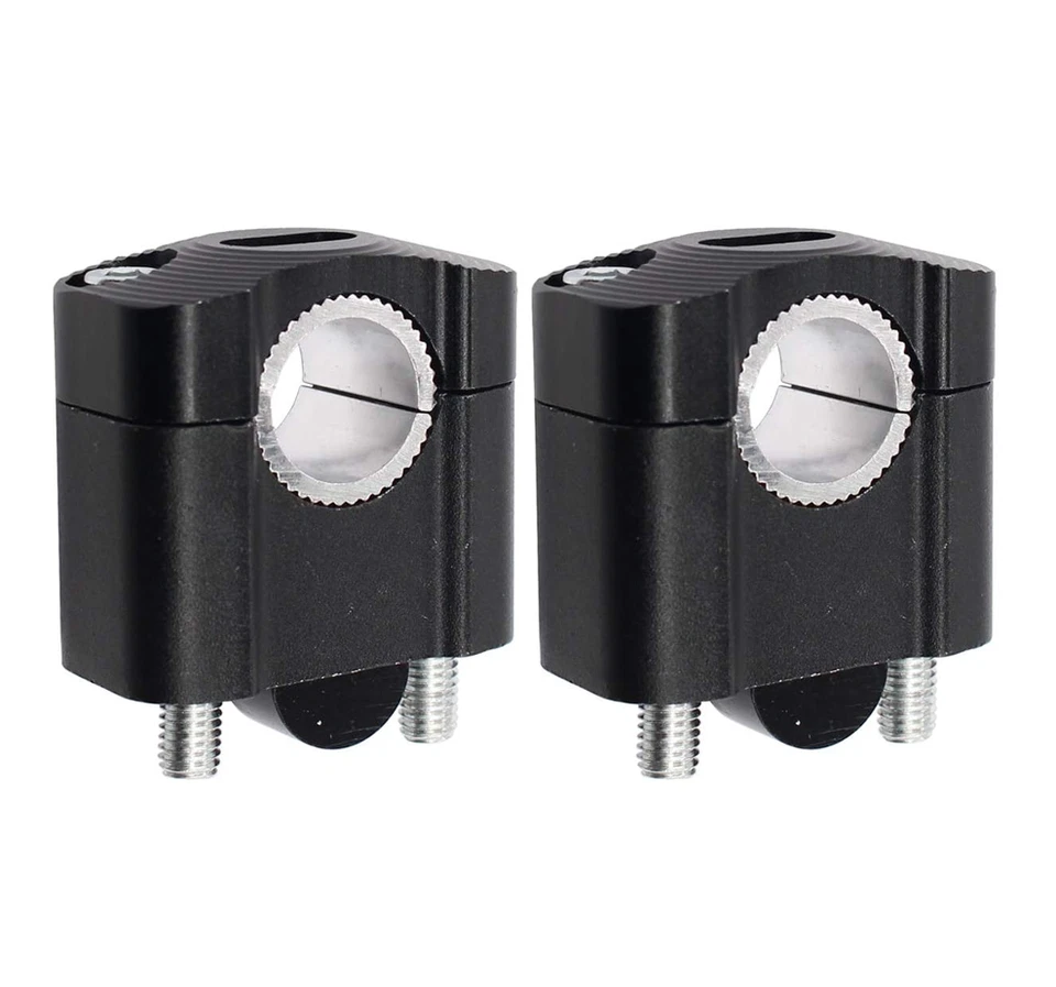 Manillar Barra Montaje Abrazaderas Elevadores Adaptador 7/8" a 1 1/8" Para Dirt Pit Bike ATV Foto 4 de 4