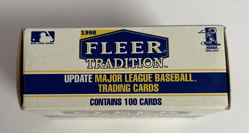 1998 FLEER TRADITION BASEBALL UPDATE FACTORY SEALED 100 CARD SET 15 ROOKIES MLB - Picture 2 of 3