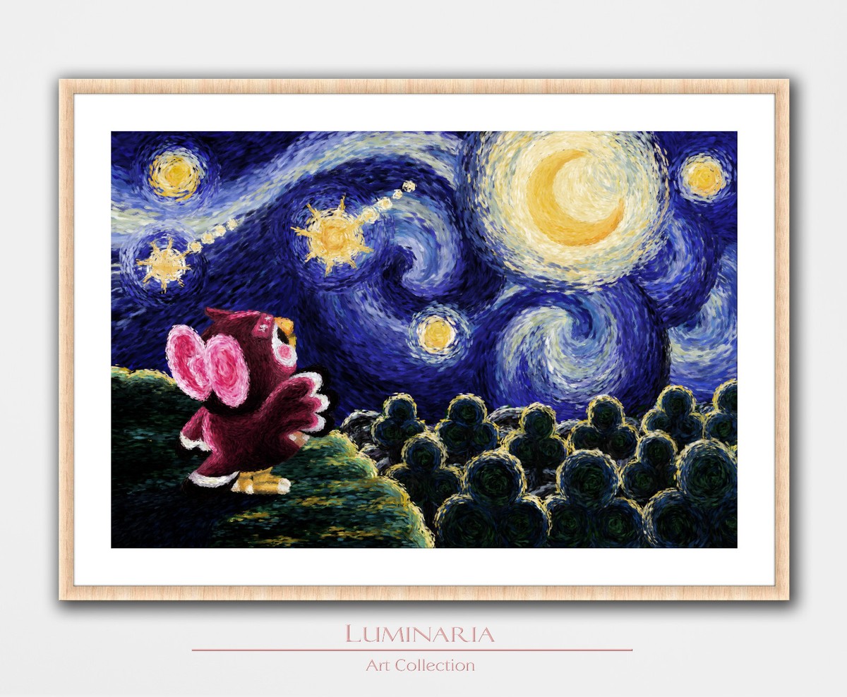 Celeste Animal Crossing Fan Art Print Wall Home Decor Poster