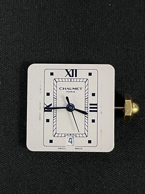 Chaumet Paris 9 Jewels ETA 256111 Complete Watch Movement Dial
