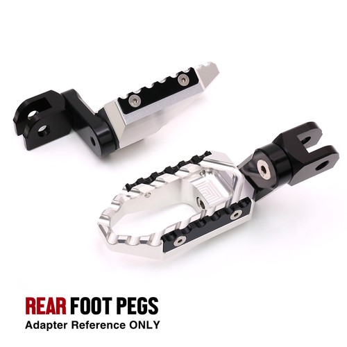 Black TRC 40mm Adjustable Rear Footpegs For Honda NC750X 14-18 19 20 21 22 23 24 - Picture 13 of 13